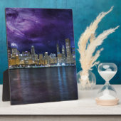 スペーシーシカゴスカイライン フォトプラーク (側面)