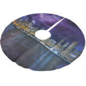 スペーシーシカゴスカイライン ブラッシュドポリエステルツリースカート (アングル)