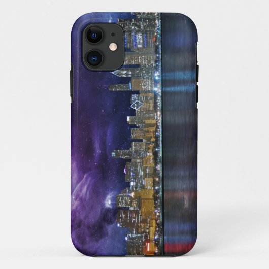 スペーシーシカゴスカイライン Case-Mate iPhoneケース (裏面)