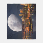 スペーシーピッツバーグ フリースブランケット (正面)