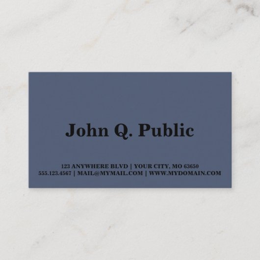 スペーシーマンハッタン 名刺 (正面)