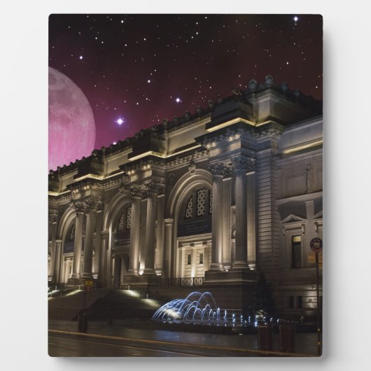 スペーシーメトロポリタン博物館 フォトプラーク (正面)