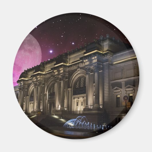 スペーシーメトロポリタン博物館 マグネット (正面)