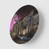 スペーシーメトロポリタン博物館 ラウンド壁時計 (傾斜)