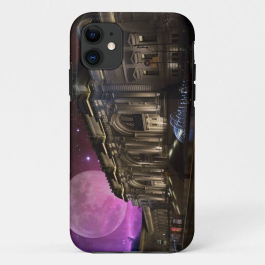スペーシーメトロポリタン博物館 Case-Mate iPhoneケース (裏面)