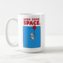 スペースが欲しい面白い宇宙飛行士風船宇宙パロディ