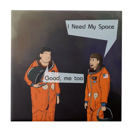 スペースが欲しい タイル (正面)