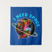スペースが欲しい タペストリー (正面)