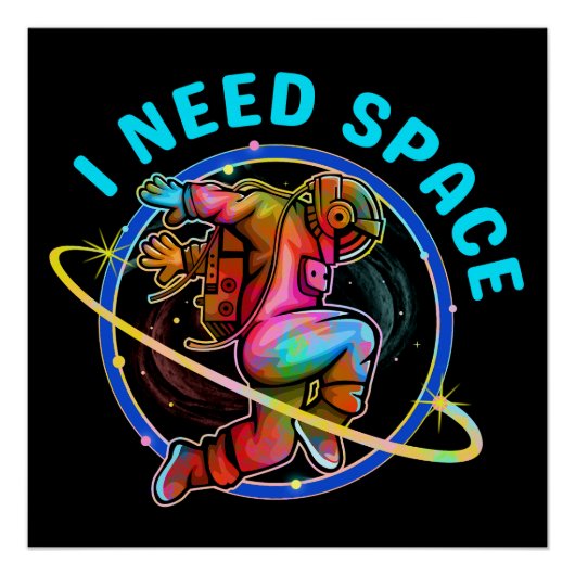 スペースが欲しい ポスター (正面)