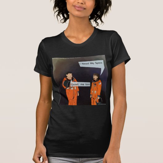 スペースが欲しい Tシャツ (正面)