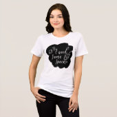 スペースが欲しいTシャツ トライブレンドＴシャツ (正面全面)