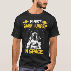スペースでベースジャンパー Tシャツ
