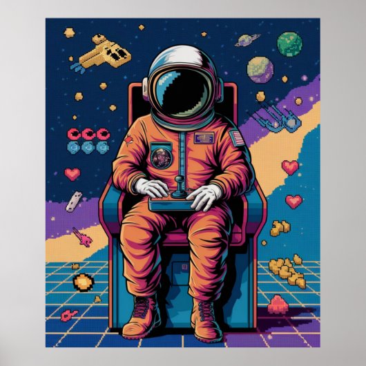 スペースとピクセルよ永遠に ポスター (正面)