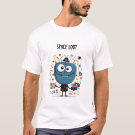 スペースの戦利品 宇宙人 キャラクター ギフト Tシャツ