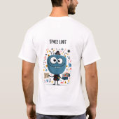 スペースの戦利品 宇宙人 キャラクター ギフト Tシャツ (裏面)