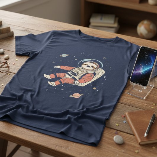 スペースアウトスロー — かわいい宇宙飛行士スロー Tシャツ