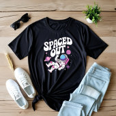 スペースアウト宇宙飛行士グラフィックTシャツ トライブレンドTシャツ