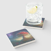 スペースアマニタムスカリアストーンコースター ストーンコースター (横)