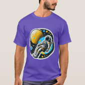 スペースウォーク – 外空間2 Tシャツ (正面)