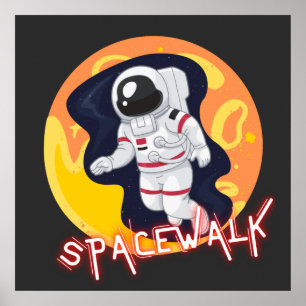 スペースウォーク – 宇宙宇宙飛行士 ポスター