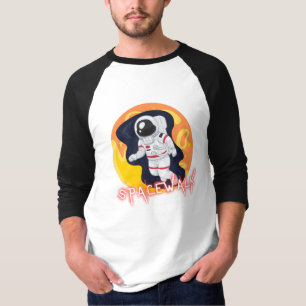 スペースウォーク – 宇宙宇宙飛行士 Tシャツ