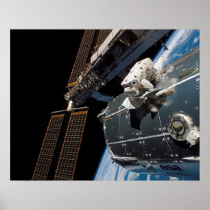 スペースウォーク(STS-122) ポスター
