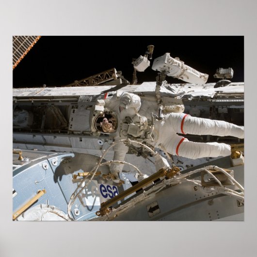 スペースウォーク(STS-122) ポスター (正面)