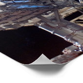 スペースウォーク(STS-123) ポスター (角)