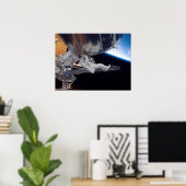 スペースウォーク(STS-123) ポスター (ホームオフィス)