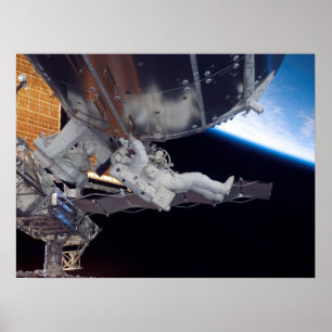 スペースウォーク(STS-123) ポスター