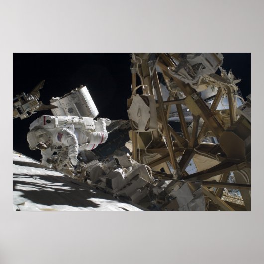 スペースウォーク(STS-129) ポスター (正面)