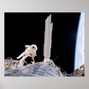 スペースウォーク(STS-98) ポスター