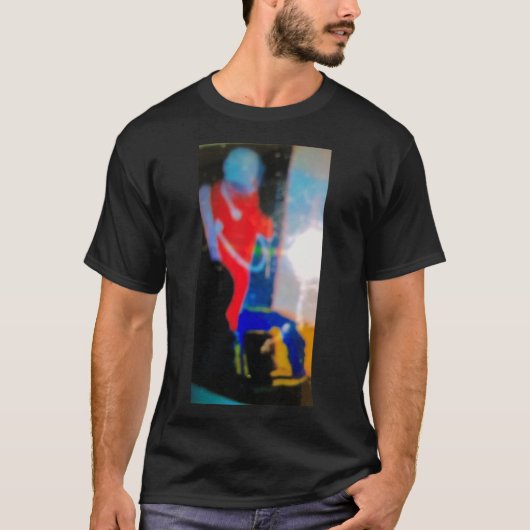 スペースウォー絵を描ク抽象芸術ズハンカマーアルチュンクハウス Tシャツ (正面)