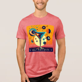 スペースエイジ ウェルカム トゥ アトミック マーティニー クラブ トライブレンドTシャツ