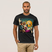 スペースエイジ ラスベガス マティーニ ギャングスターパーティー Tシャツ (正面フル)