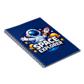 スペースエクスプローラー子供用ノート ノートブック (右側)
