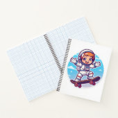 スペースエクスプローラー スポーツノート – 新学期に ノートブック (内部)