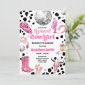 スペースカウガール ディスコロデオ ブライズメイドウィークエンド インビテ 招待状 (スタンド正面)