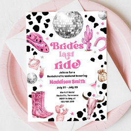 スペースカウガール ディスコ ロデオ ブライズメイド ウィークエンド 招待状