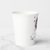 スペースカウガール レトロディスコ ブライズラストディスコ パーティー ピンク 紙コップ (右)