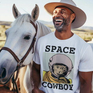 スペースカウボーイ メンズ おもしろ ビンテージ Tシャツ
