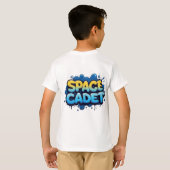 スペースカデット・グラフィティ・タイポグラフィ Tシャツ (裏面フル)