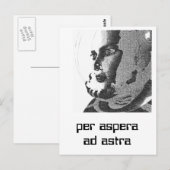 スペースガール ポストカード (正面/裏面)