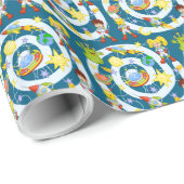 スペースキッズ包装紙 ラッピングペーパー (ロールコーナー)