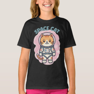 スペースキャット宇宙飛行士 Tシャツ
