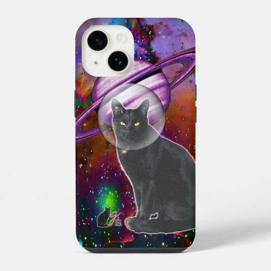 スペースキャット コスモ Case-Mate iPhoneケース iPhone 14ケース (裏面)
