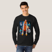スペースキャット Tシャツ (正面フル)
