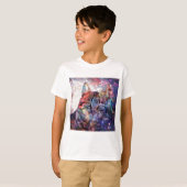 スペースキャット Tシャツ (正面フル)