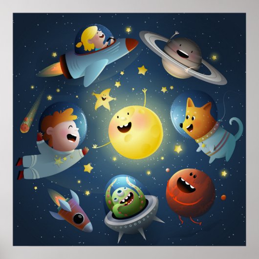 スペースギャラクキッズ ポスター (正面)