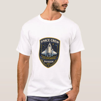 スペースクルー探査部門メンズTシャツ Tシャツ